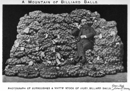 Burroughs & Watts Stock of Ivory Billiard Balls
