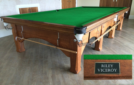 Riley Viceroy Billiards Table