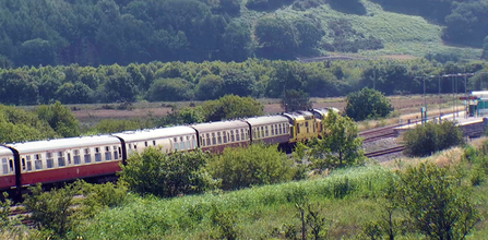 MWT - Special charter train powered by a Class 97 locomotive