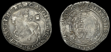 Charles I half-crown 1649