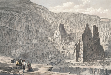 Penrhyn quarry, 1852