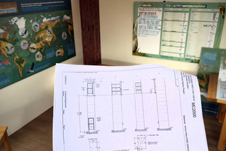 MWT - Observatory, plans for the wheelchair lift