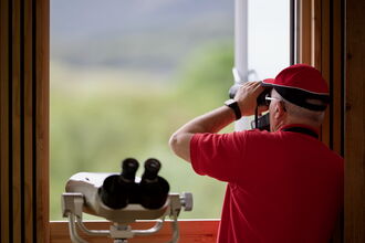 Alwyn could spot an osprey further than most people can see