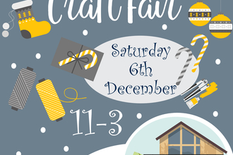 Poster for Christmas Craft Fair 2025
