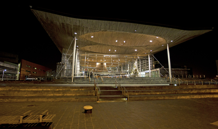 Senedd building, Cardiff