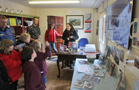 © MWT. At Dyfi Osprey Project Visitor Centre