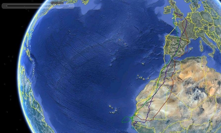 MWT osprey migration routes 2011 2012