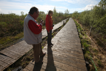 MWT - Volunteers on the new boardwalk