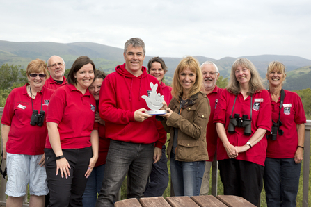 MWT - National Lottery Award presentation, Dyfi Osprey Project