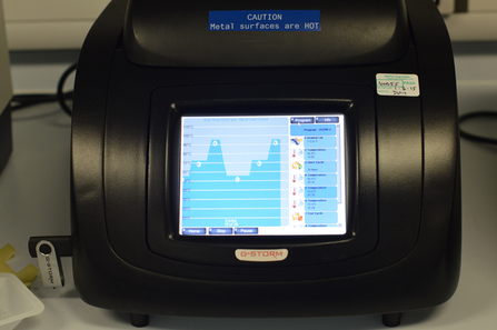 DNA research, thermal cycler