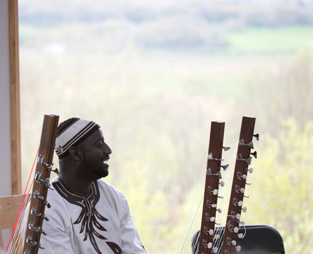 © MWT. Seckou Keita at Dyfi Osprey Project