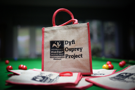 MWT - Dyfi Osprey Project Jute Bag