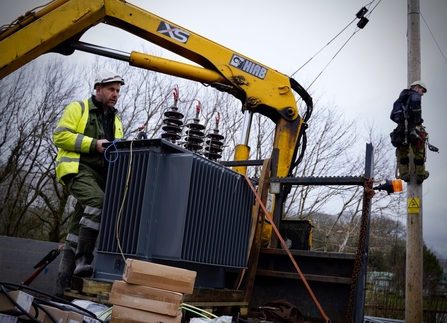 MWT, installing new transformer at DOP