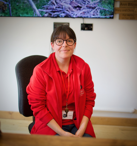 Photo of Sarah our reception desk officer
