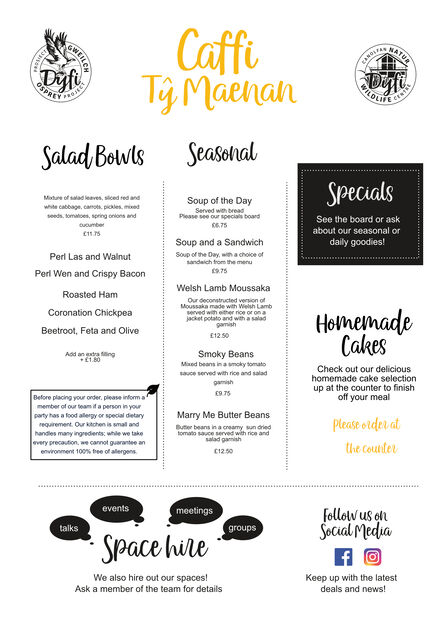 Winter menu 2026 page 1